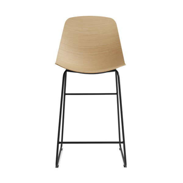 Clean Cut Stool with Sled Leg & Reviews AllModern